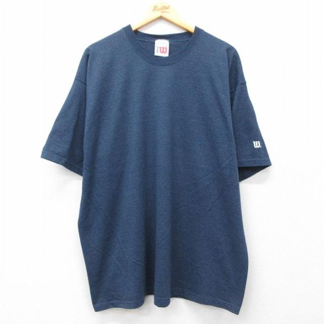 古着 ウィルソン 半袖 ビンテージ Tシャツ メンズ 00年代 00s 無地 大
