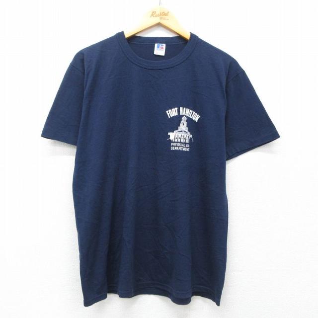 古着 ラッセル 半袖 ビンテージ Tシャツ メンズ 90年代 90s フォートハ