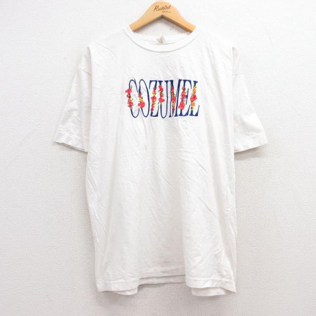 古着 半袖 ビンテージ Tシャツ メンズ 90年代 90s コスメル 刺繍 コッ