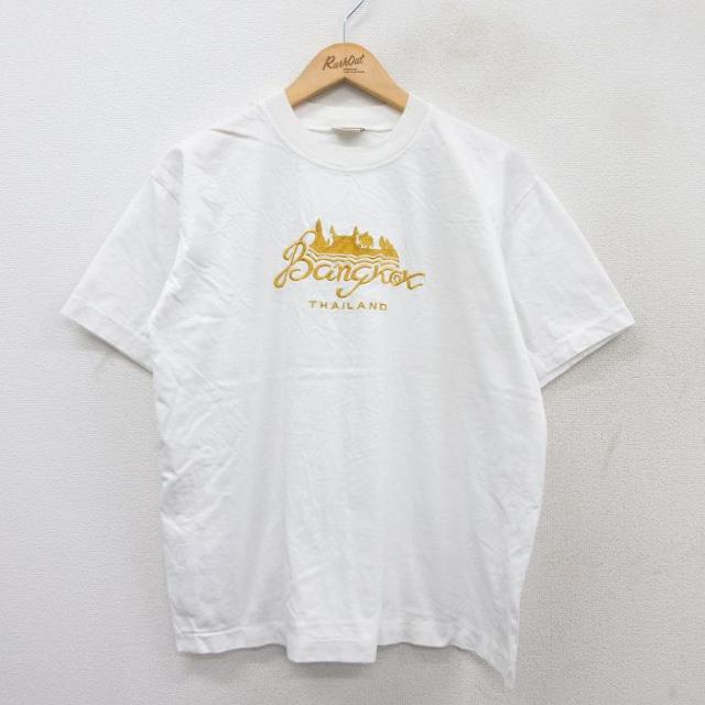 古着 半袖 ビンテージ Tシャツ メンズ 90年代 90s バンコク 刺繍 コッ