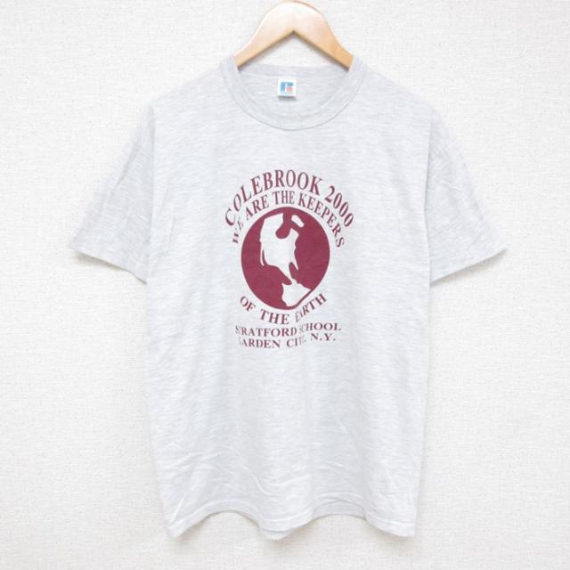 古着 ラッセル 半袖 ビンテージ Tシャツ メンズ 00年代 00s EARTH