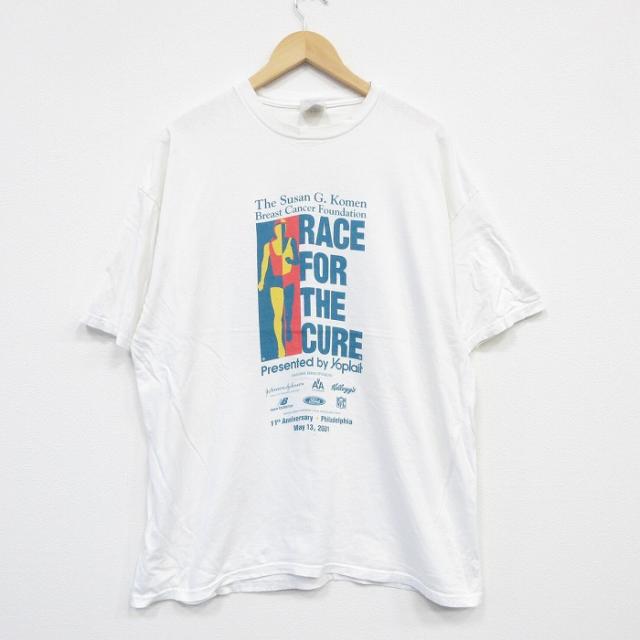 古着 半袖 ビンテージ Tシャツ メンズ 00年代 00s レース 企業広告 大