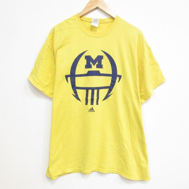 古着 半袖 ビンテージ Tシャツ メンズ 00年代 00s M アディダス コッ